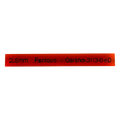 Certified ferrous metal detector test wand with colour-coded handle