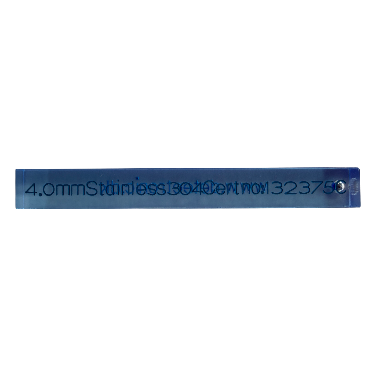 Certified SS304 stainless steel metal detector test wand