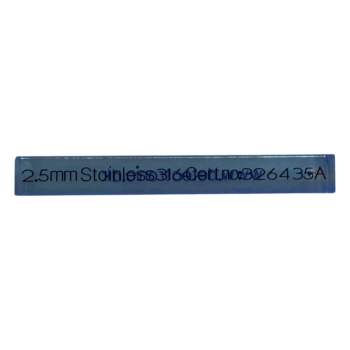 Certified SS316 stainless steel metal detector test wand